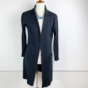 Max Studio Sweaters - Max Studio Long Sleeve Black Duster Cardigan B1617 Max Studio Sweaters - Max Studio Long Sleeve Black Duster Cardigan B1617
